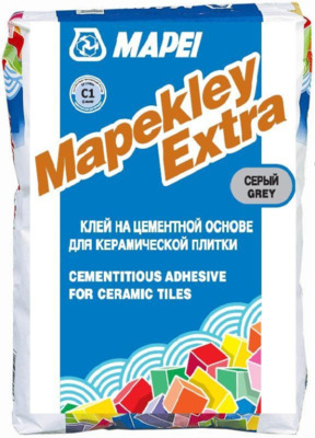 Клей для плитки Мапей Mapekley Extra 25 кг