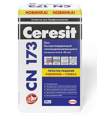 Наливной пол Ceresit CN 173 20 кг