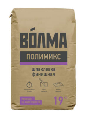 Шпаклевка полимерная ВОЛМА-Полимикс 19 кг